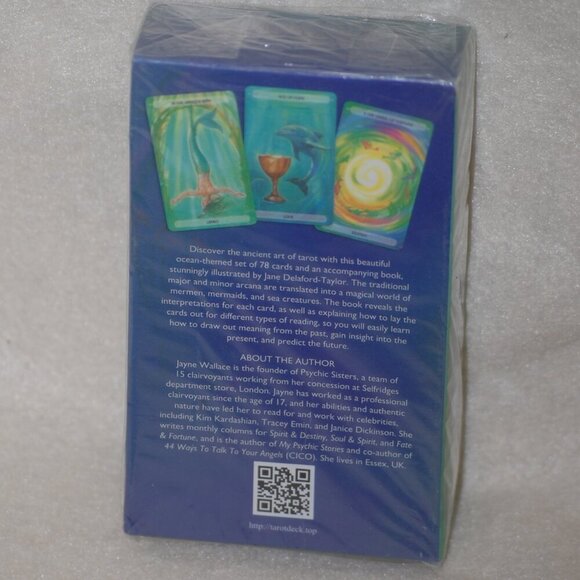 NWT Oceanic Tarot Cards Deck  & Guidebook 78 Ocean Themed Cards by Jayne Wallace - Picture 2 of 5